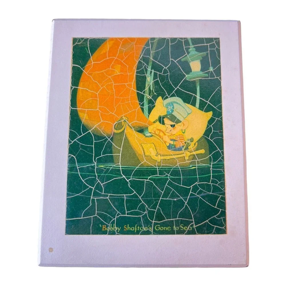 Kellogg’s Wall Plaque By Vernon Grant Ladybug Bobby Shaftoes Gone To Sea Nursery